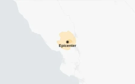 4.1-Magnitude Earthquake Strikes Central California