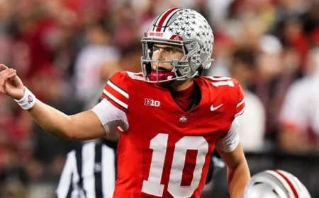 Ohio State Leads College Football Playoff Rankings for Third Straight Week