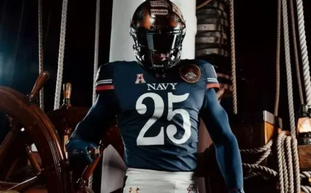 Under Armour Reveals 2025 Army-Navy Uniform Celebrating U.S. Navy’s 250th Anniversary