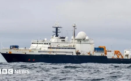 UK Defence Secretary Reports Russian Spy Ship Near British Waters
