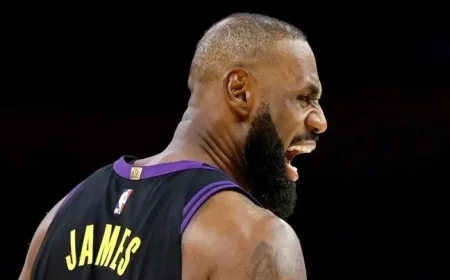 LeBron James Leads Lakers to Historic Victory Over Jazz