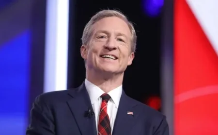 Billionaire Activist Tom Steyer Joins California Governor Race