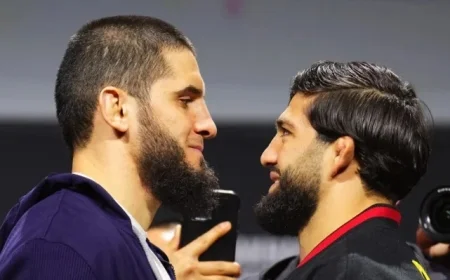 Arman Tsarukyan Astonished by Islam Makhachev’s Dominant UFC 322 Victory