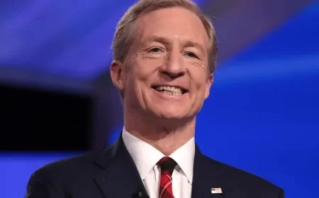 Billionaire Hedge Fund Founder Tom Steyer Launches Run for Governor