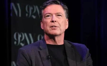 James Comey Moves to Dismiss DOJ Case Against Him