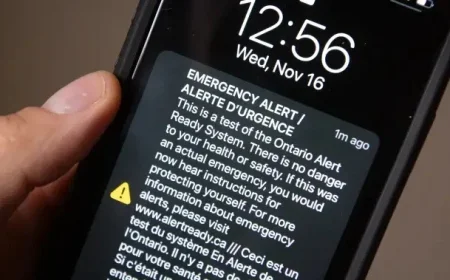 Canada to Conduct Nationwide Emergency Alert Test Soon