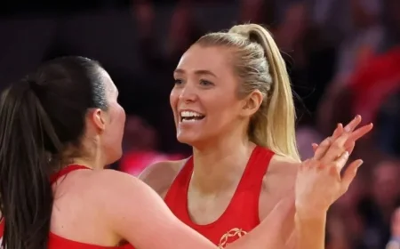England’s Vitality Roses Aim for Triumphant Netball Finale Against New Zealand