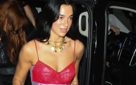 Dua Lipa Adopts Local Style Dining on Steak and Beer in Brazil