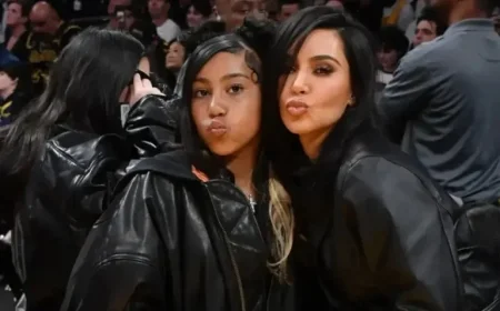 North West Models for Kim Kardashian’s SKIMS Collection