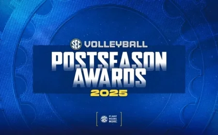 Southeastern Conference Unveils 2025 SEC Volleyball Awards with Allstate