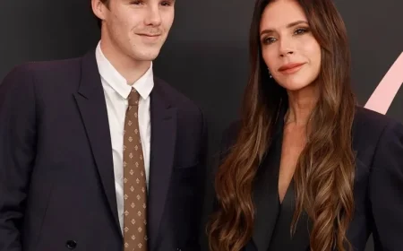 Victoria Beckham Sings Spice Girls Duet with Son Cruz