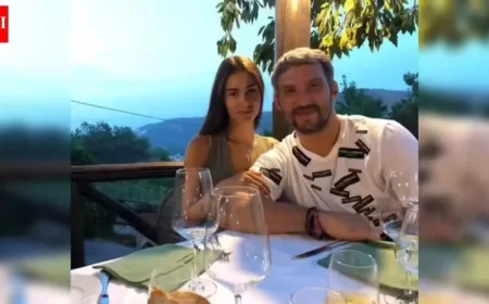 Alex Ovechkin and Anastasia Shubskaya: A Model of Ideal Love