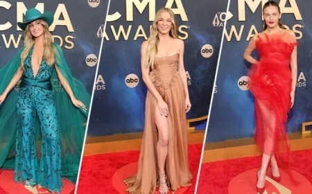 Country Stars Lainey Wilson, LeAnn Rimes, Kelsea Ballerini Shine at CMA Awards