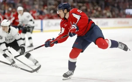 Ryan Leonard Confident Puck Success is Near: Focuses on Staying Composed