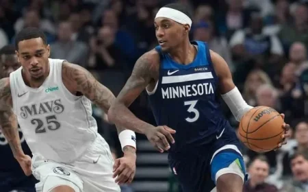 McDaniels’ Wrist Sprain Ends Two-Year Game Streak with Timberwolves