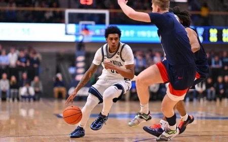 BIG EAST Honors Lewis and Lindsay