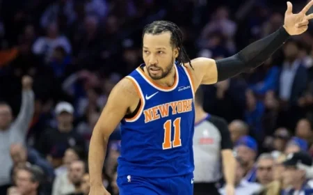 Knicks’ Brunson Set to Return Following Ankle Sprain