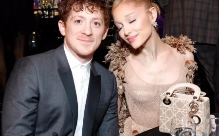 Ethan Slater Praises “Out of This World” Girlfriend Ariana Grande