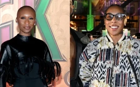 Cynthia Erivo and Lena Waithe Share Heartfelt Embrace at ‘Wicked’ NYC Premiere