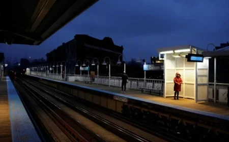 Man Charged with Terrorism for Setting Woman Ablaze on Chicago Train