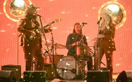 Chris Stapleton, Miranda Lambert Shine with ‘A Song to Sing’ at 2025 CMA Awards