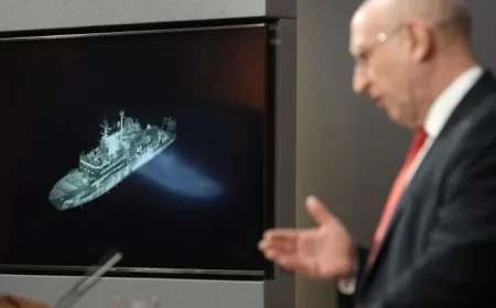 Russian Spy Ship Targets UK Military Pilots with Lasers, Britain Reports