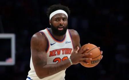 Knicks Carefully Manage Mitchell Robinson’s Minutes Despite Eased Restrictions