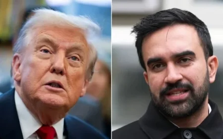 Trump to Meet NYC Mayor-Elect Mamdani in Oval Office Friday