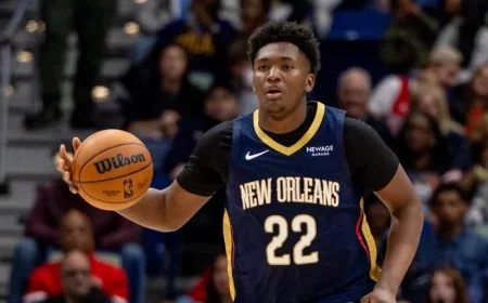 Derik Queen Shines with Career-High 26 Points Against Trail Blazers