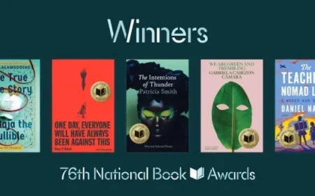 2025 National Book Awards: Winners Revealed