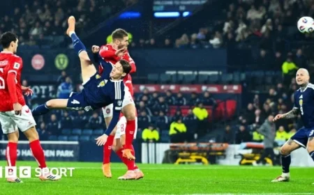 Was McTominay’s Overhead Kick Scotland’s Second-Best Goal of the Night?
