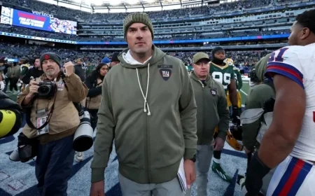 Dan Campbell Observes “Fresh Energy” in Giants Led by Interim Coach Kafka