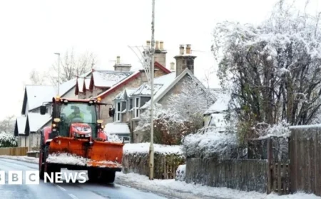Amber Snow Warning Issued Amid UK’s Freezing Cold Snap