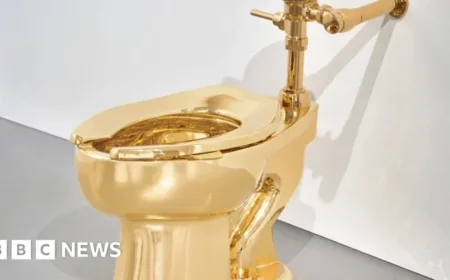 Replica of Stolen Gold Toilet Artwork Sells for $12 Million