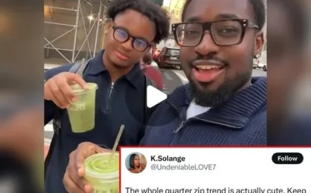 Fashion Shift: Quarter Zips Overtake Nike Techs in Style Trend