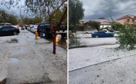 Hail and Lightning Strike Phoenix; First Alert Weather Day Extended