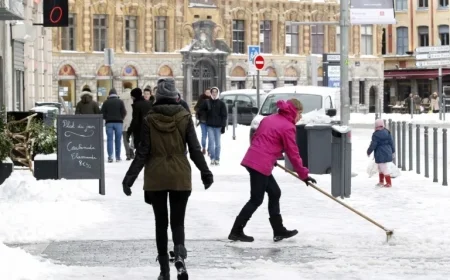 Cities Facing Snow in France in Coming Days