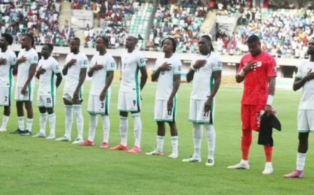 Nigeria Rises to 38th in Latest FIFA Rankings
