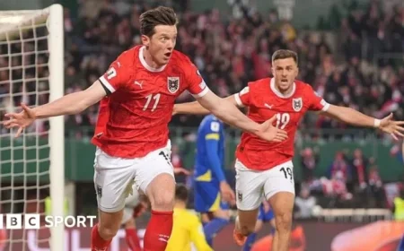 Austria Secures First World Cup Spot Since 1998 with 1-1 Draw