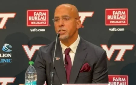 Virginia Tech’s James Franklin Reflects on His Time at Penn State