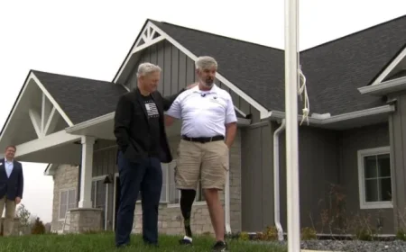 Gary Sinise Foundation Marks 100th Veteran Home Built Milestone