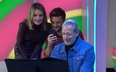 Jeff Goldblum Delights TODAY Studio with Impressive Piano Performance