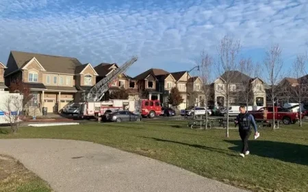 Ontario House Fire Claims 2 Lives, Critically Injures 4, Including Child
