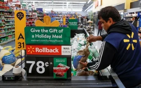 Walmart Boosts Outlook as Food and Health Sales Drive Revenue Surge
