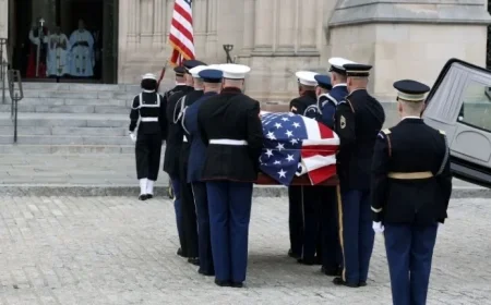 Lawmakers Convene Amid Trump Administration Updates at Cheney’s Funeral