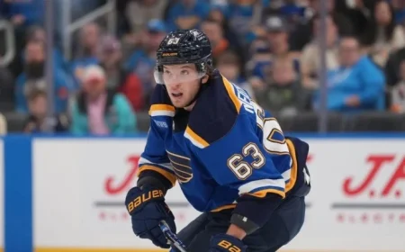 Blues Reintegrate Forward Jake Neighbours After 12-Game Absence