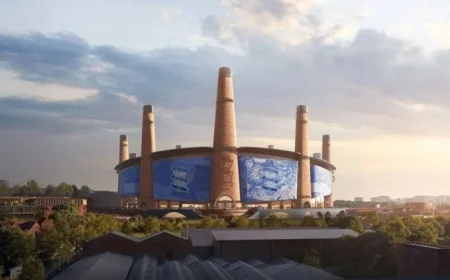 Birmingham City Unveils Stunning Images of Planned 62,000-Seat Stadium