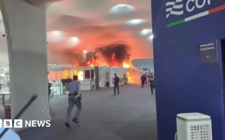 COP30 Climate Talks Evacuated Due to Fire Outbreak