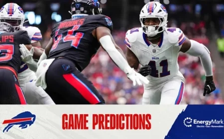 Buffalo Bills vs. Houston Texans: Game Predictions
