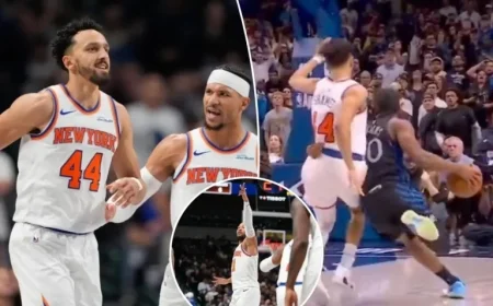 Landry Shamet’s Clutch Play and Late Whistle Secure Knicks’ Victory Over Mavericks